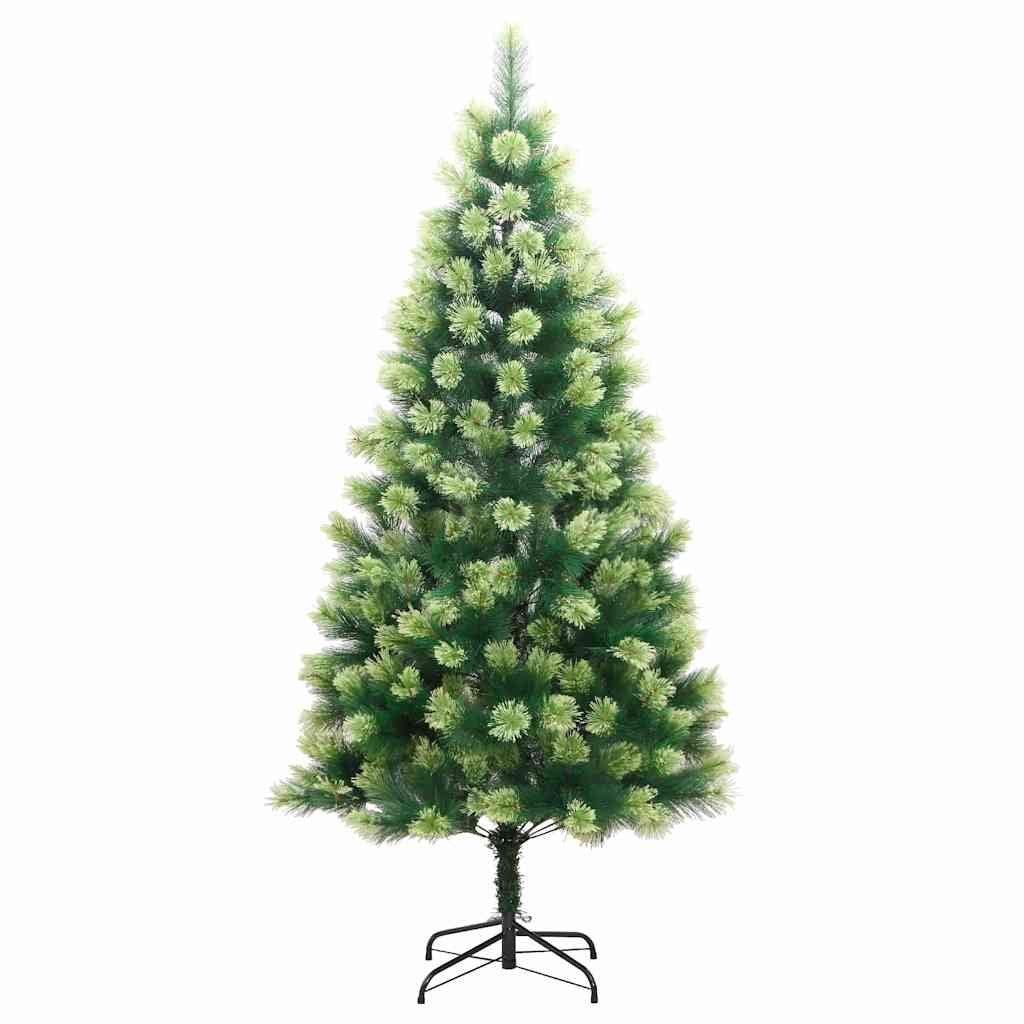 Vidaxl Árbol De Navidad Artificial Con Bisagras 300 Led Y Bolas 180 Cm_4