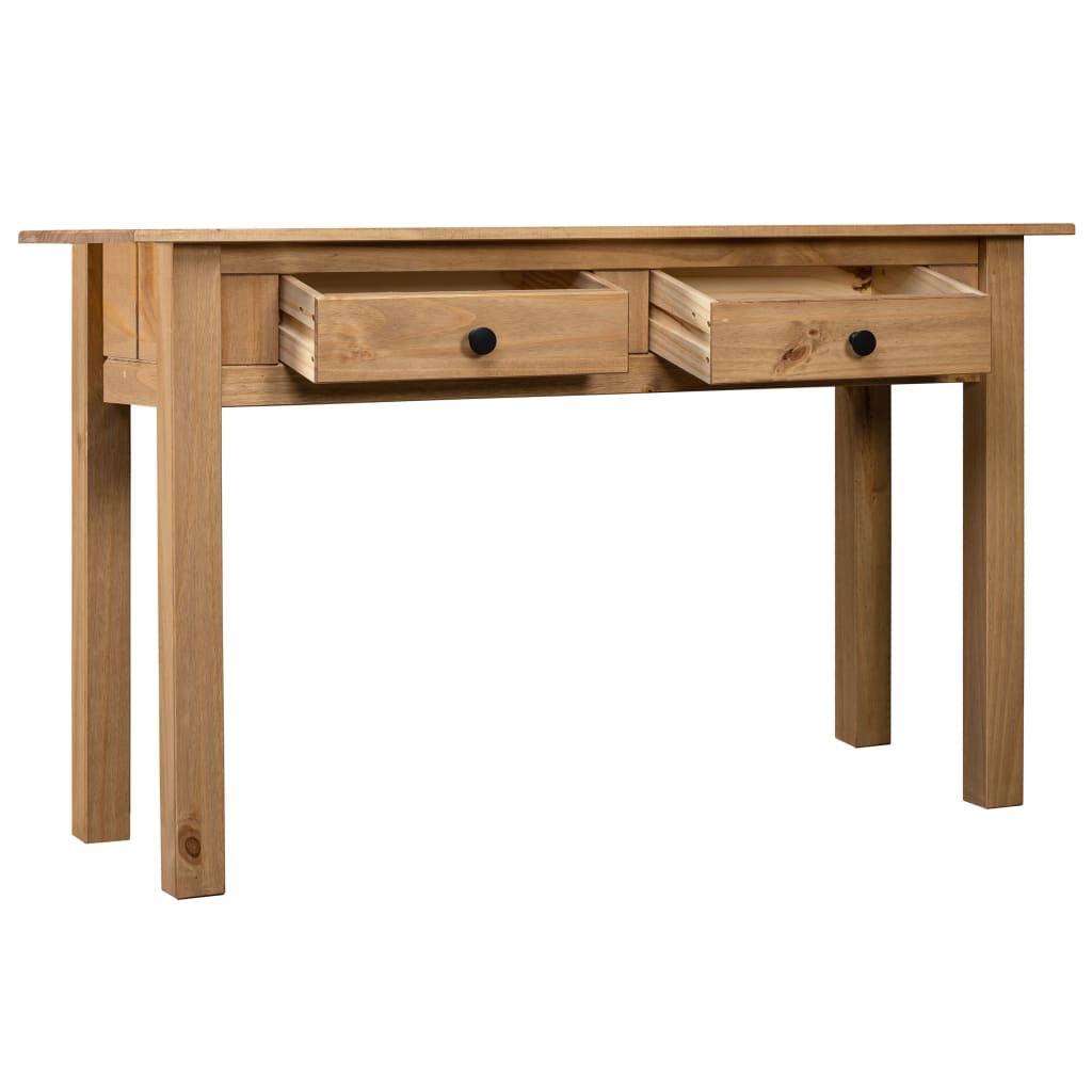 Mesa Consola Madera Maciza Pino Panamá Range 110x40x72 Cm_1