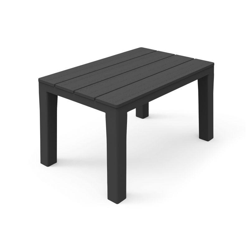 Banqueta De Exterior Nailu Polipropileno, Antracita, 60 X 45 X 39_4