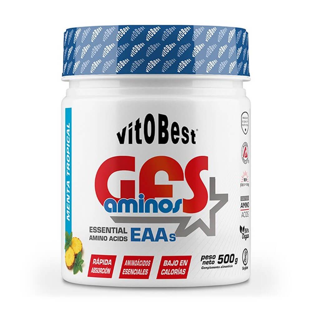 Gfs Aminos - 500g - Tropical - Esenciales E Hidrolizados - Vitobest_0
