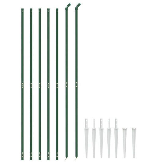 Cerca De Alambre Con Pinchos De Anclaje Verde 1,4x10 M / Vetonek_0