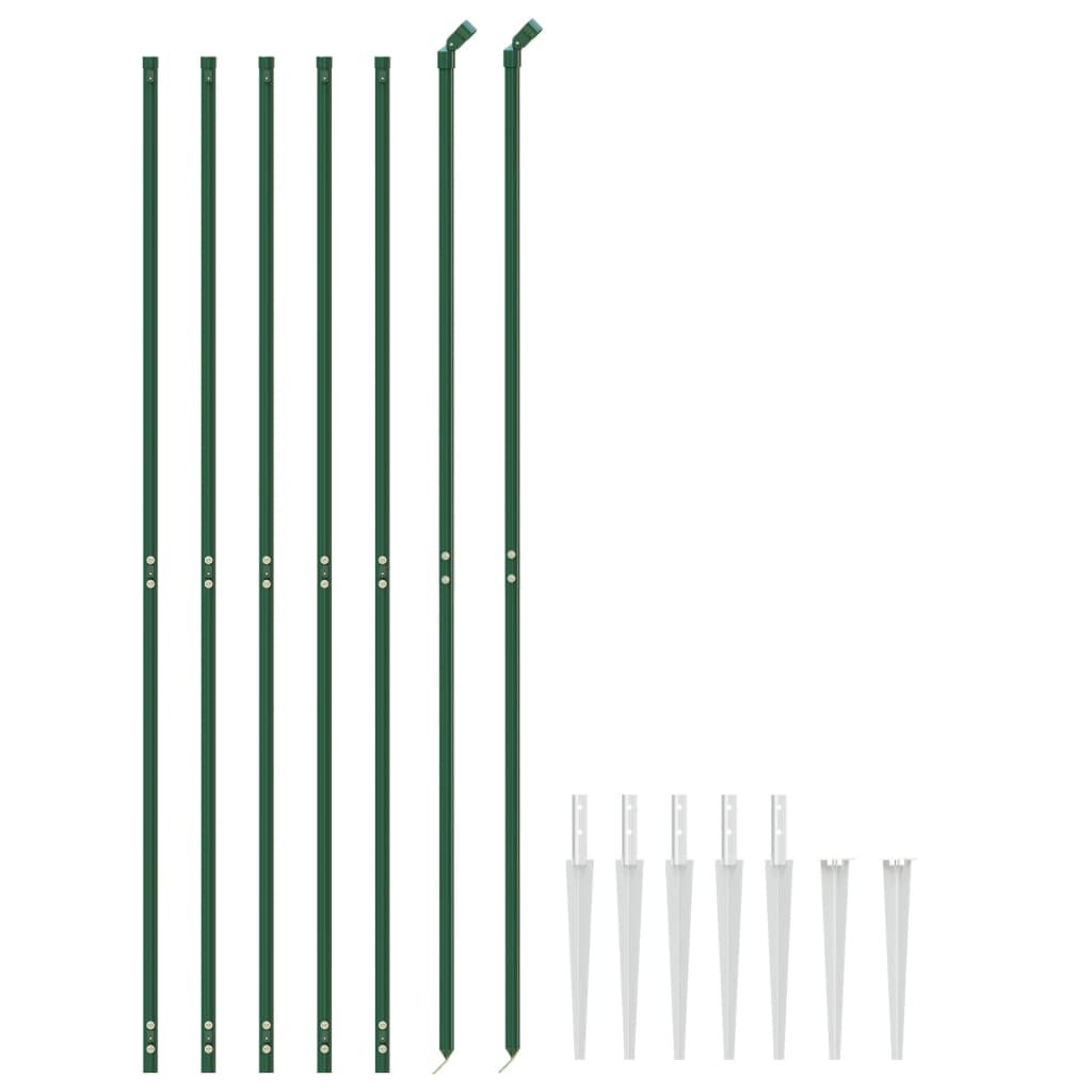 Cerca De Alambre Con Pinchos De Anclaje Verde 1,6x10 M / Vetonek_2