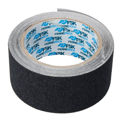 Cinta Adhesiva Ferrestock 5 M X 50 Mm Negro Antideslizante / Vetonek_0