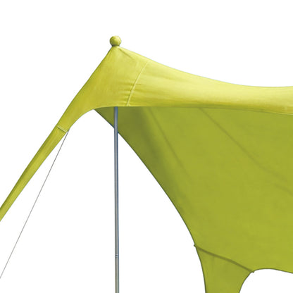 Outsunny Carpa Playa Plegable Con Esterilla Upf50+ Postes De Aluminio Pala Bolsa_3