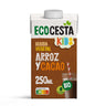 Bebida Vegetal Mini De Arroz Con Cacao Bio, 250 Ml Ecocesta