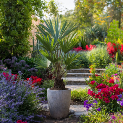 Palma De China - 4 Pzs - Trachycarpus Fortunei - Altura 35-45cm - ⌀15cm