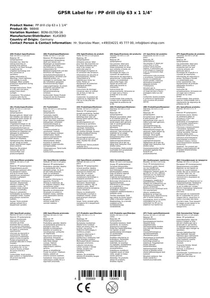 Abrazadera De Derivación Pp 63 Mm X 1 1/4: Conexión Rápida Y Segura