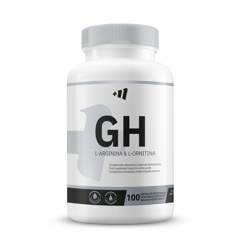 Gh (arginina Y Ornitina) - 100 Cápsulas Vegetales - Precursor De La Testosterona - Masmusculo_0