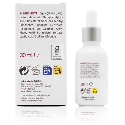 Sérum Facial Vitamina C Líquida Labnatur 30 ml | Antioxidante e Iluminador | Luminosidad, Elasticidad y Tono Uniforme_1