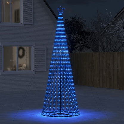 Vidaxl Árbol De Navidad Led 688 Leds Azul 300 Cm_1