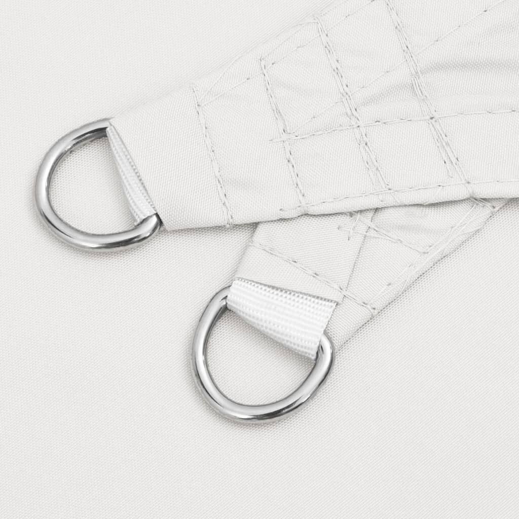 Vidaxl Toldo De Vela Cuadrado Tela Oxford Blanco 2,5x2,5 M_4