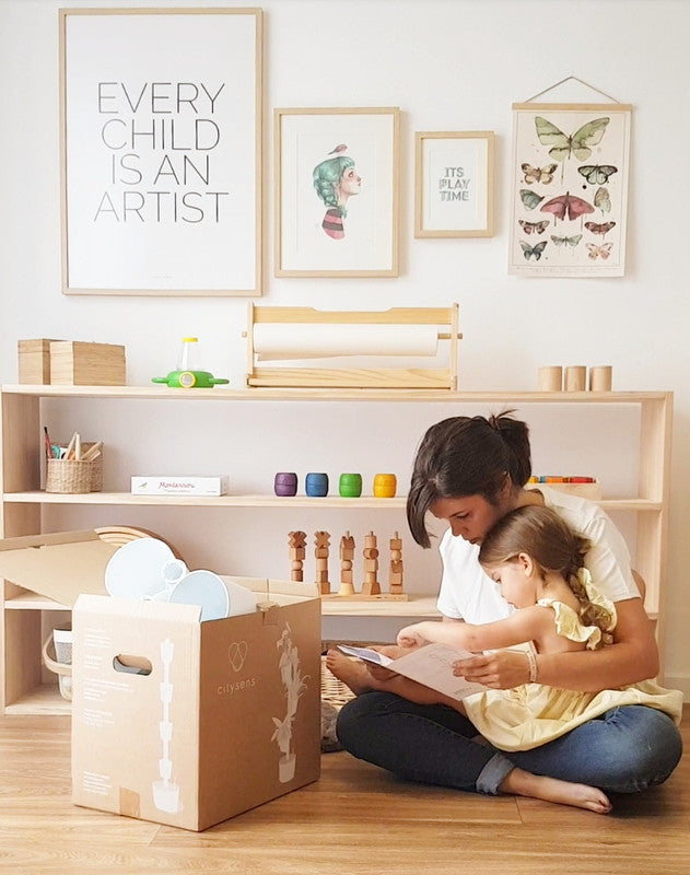 Huerto Vertical De Interior Citysens; Color Blanco; 3 Macetas; Incluye Kit De Semillas De Plantas Aromáticas