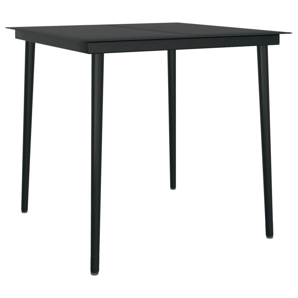 Vidaxl Juego De Comedor Para Jardín 3 Piezas Gris_4