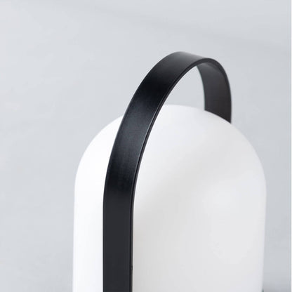 Well Home Lámpara Mesa En Polipropilenoh.21cm Negra