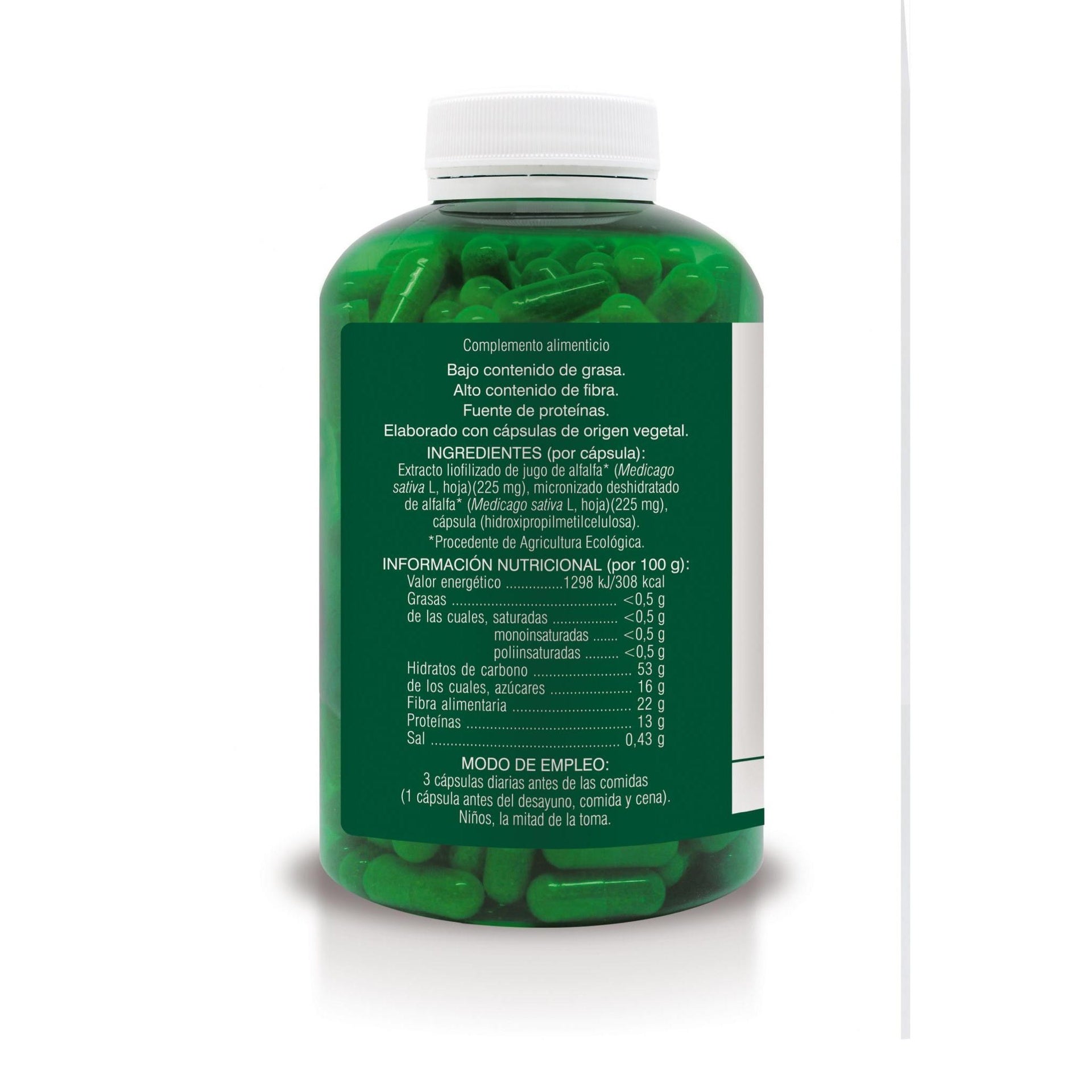 Verde de Alfalfa Soria Natural, 240 cápsulas