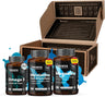 Pack Descanso: Melatonina, Magnesio Y Omega 3. Sevens Nutrition. Apoyo Nocturno Y Bienestar