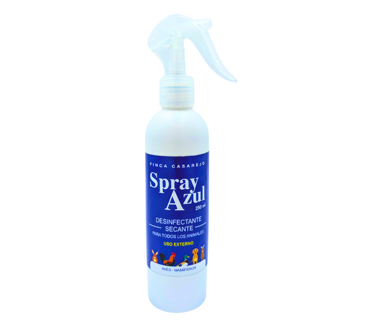 Spray Azul Para Heridas De Animales 250Ml - Limpia Y Seca Las Costras - Spray Cicatrizante Para Perros, Aves, Conejos..._0
