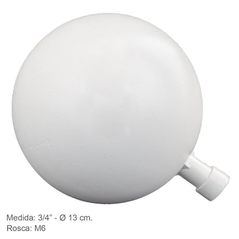 Boya Plastico 3/4 X 13 Ø Cm. Rosca M6