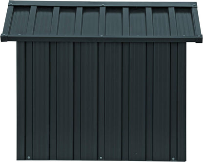 Duramax - Caseta Cobertizo Jardín - Roboshed  - Metal - Color Gris Antracita_5