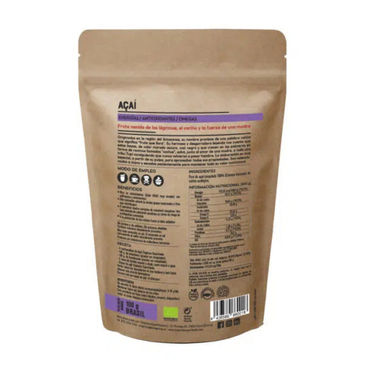Açaí Liofilizado Bio Do Brasil 1kg - Orgánica Superfoods_1