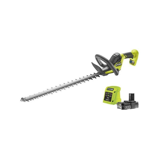 Cortasetos Inalámbrico Ryobi One+ Ry18ht55a-120, 18v (verde/negro, Batería De Iones De Litio De 2,0 Ah) 5133004910_0