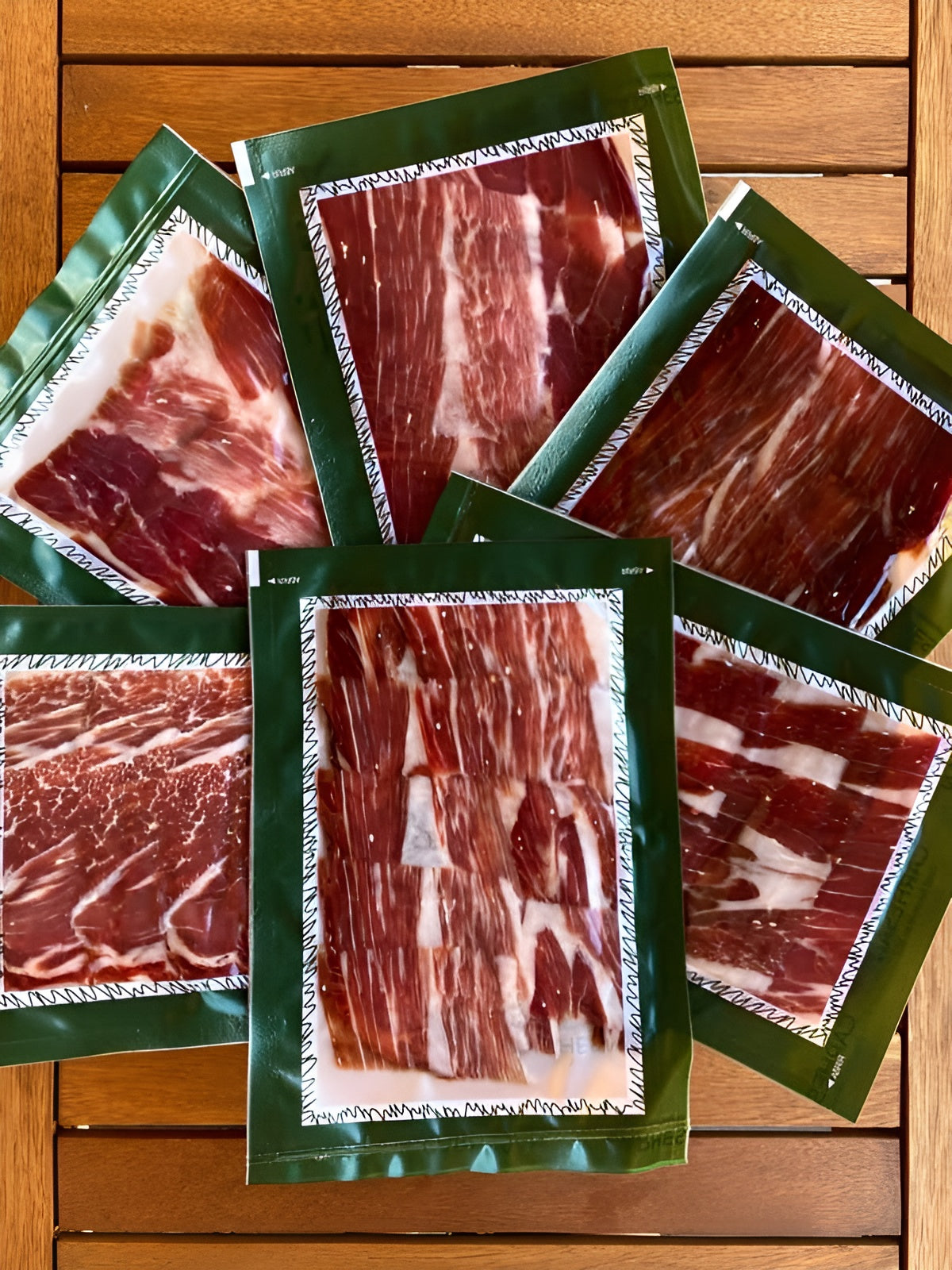 Jamón Ibérico De Cebo De Campo Cortado A Cuchillo | 6-pack_0