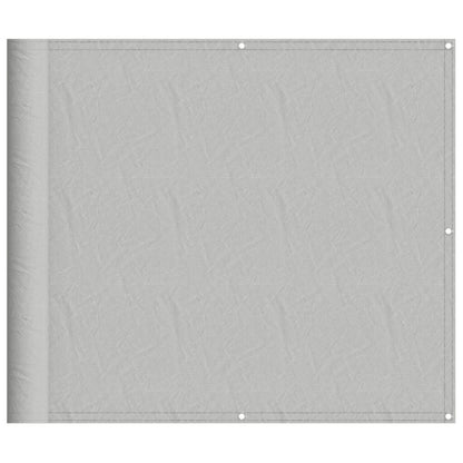 Vidaxl Pantalla De Balcón 100% Poliéster Oxford Gris Claro 90x400 Cm_0