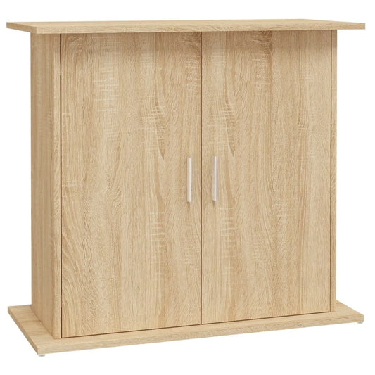 Vidaxl Soporte Para Acuario De Roble Sonoma 81x36x73 Cm De Madera De Ingeniería_0