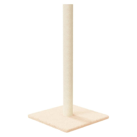 Vidaxl Poste Rascador Para Gatos Crema 35x35x70 Cm_0
