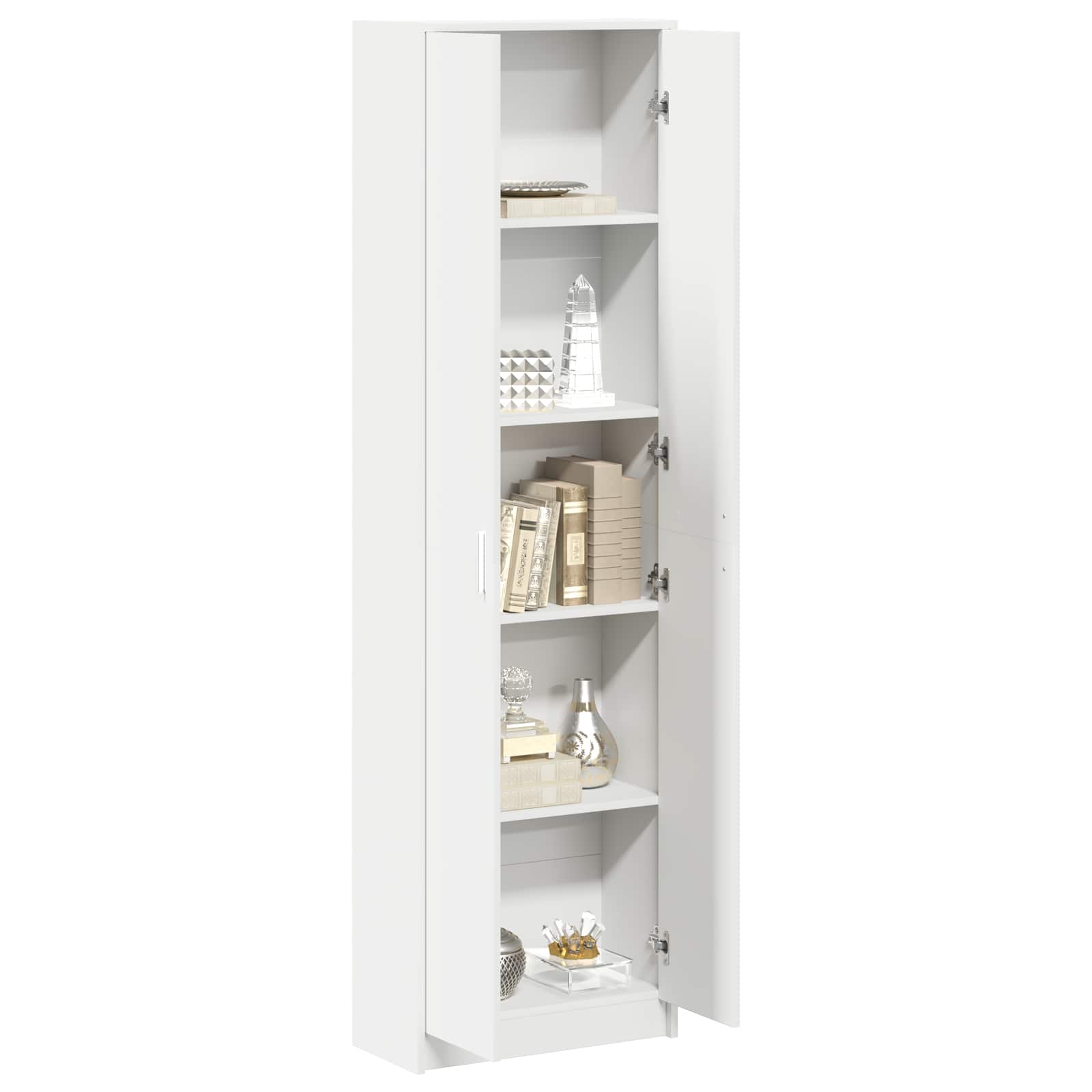 Armario Con Estante 55 X 25 X 189 Cm Madera De Ingeniería_2
