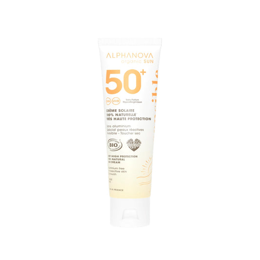 Crema solar spf50+ sensible bio Alphanova 50g