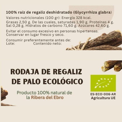 Rodaja De Regaliz De Palo Ecológico 30g_1