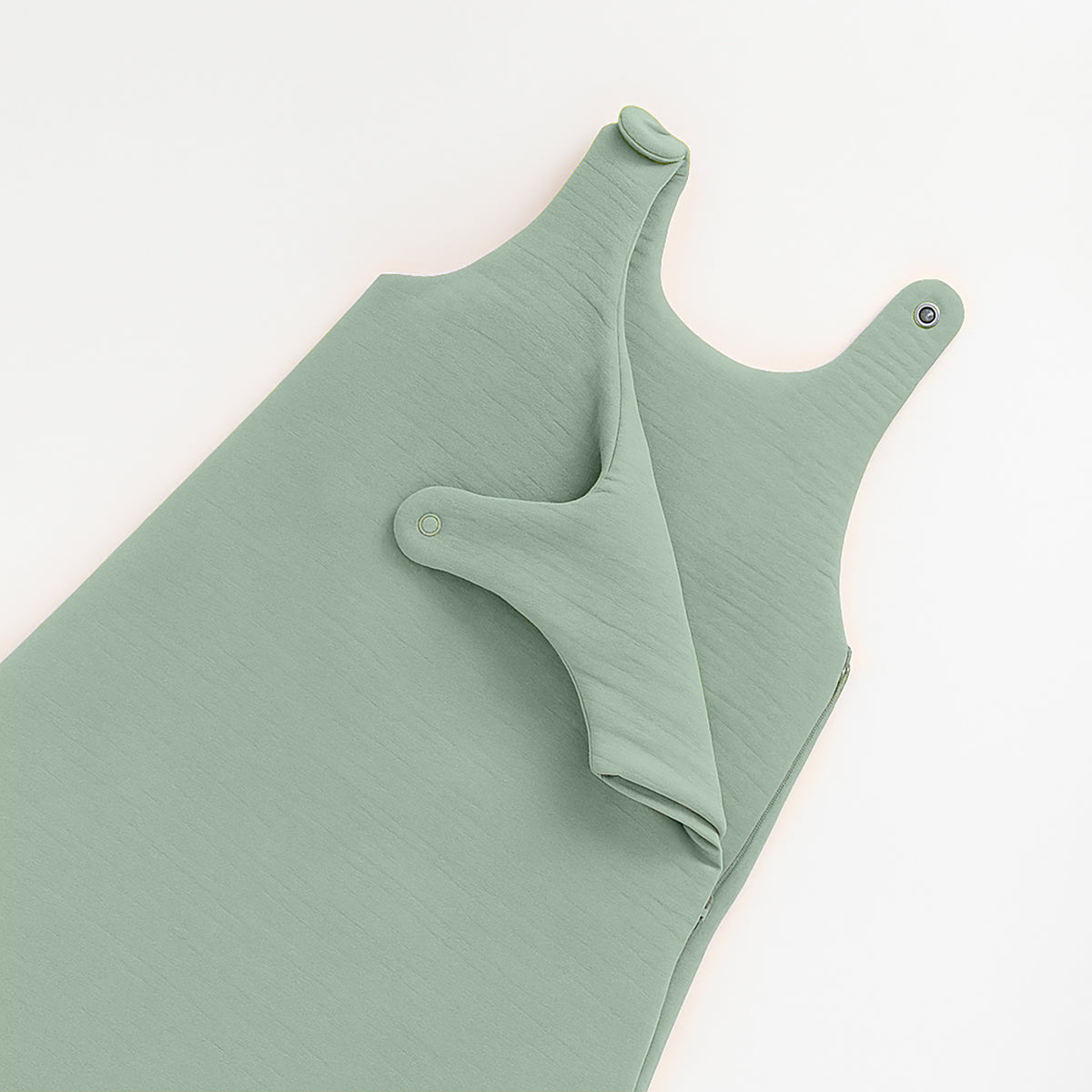 Saco De Dormir De Invierno De Algodón Orgánico Verde_1
