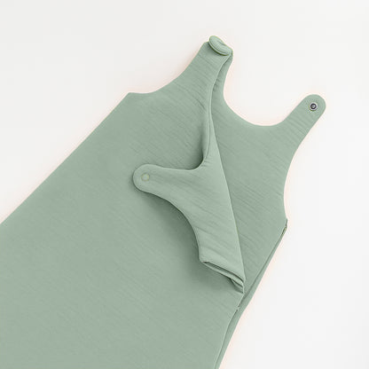 Saco De Dormir De Invierno De Algodón Orgánico Verde_1