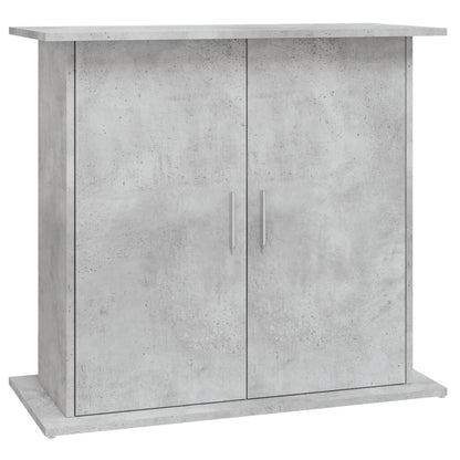 Vidaxl Soporte Para Acuario De Hormigón Gris 81x36x73 Cm De Madera Sintética_0