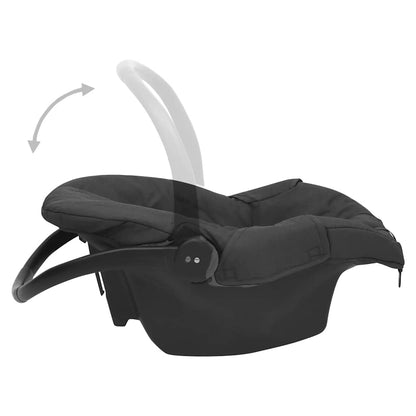 Vidaxl Sillita De Coche Para Bebés Gris Antracita 42x65x57 Cm_4