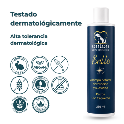 Champú natural para el cuidado del pelaje de perros – Pack 2 x 250 ml_5