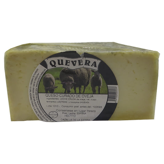 Queso Curado De Oveja 900gr aprox_0
