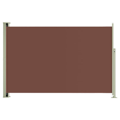 Toldo Lateral Retráctil Para Patio Marrón 200x300 Cm_0