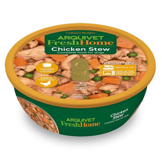 Arquivet Fresh Home Chicken Stew Alimento húmedo de pollo para perros 280 g