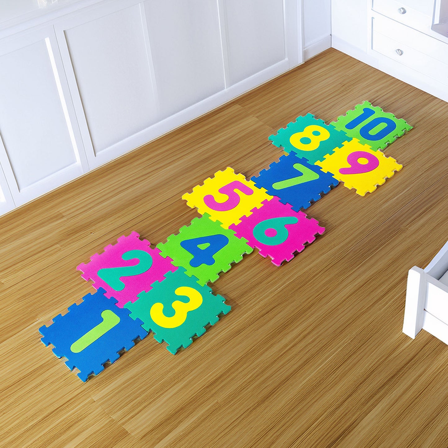 Wellhome Alfombra Infantil Con Espuma Para Niños