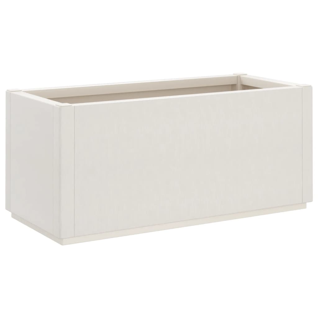 Jardinera Pp Blanco 80x36x35 Cm_0