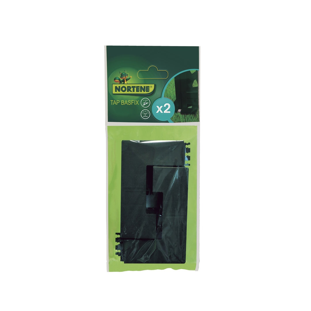 Tapa Embellecedora Para Anclaje Basfix 2x12,5x12,5 Cm Verde Nortene_0