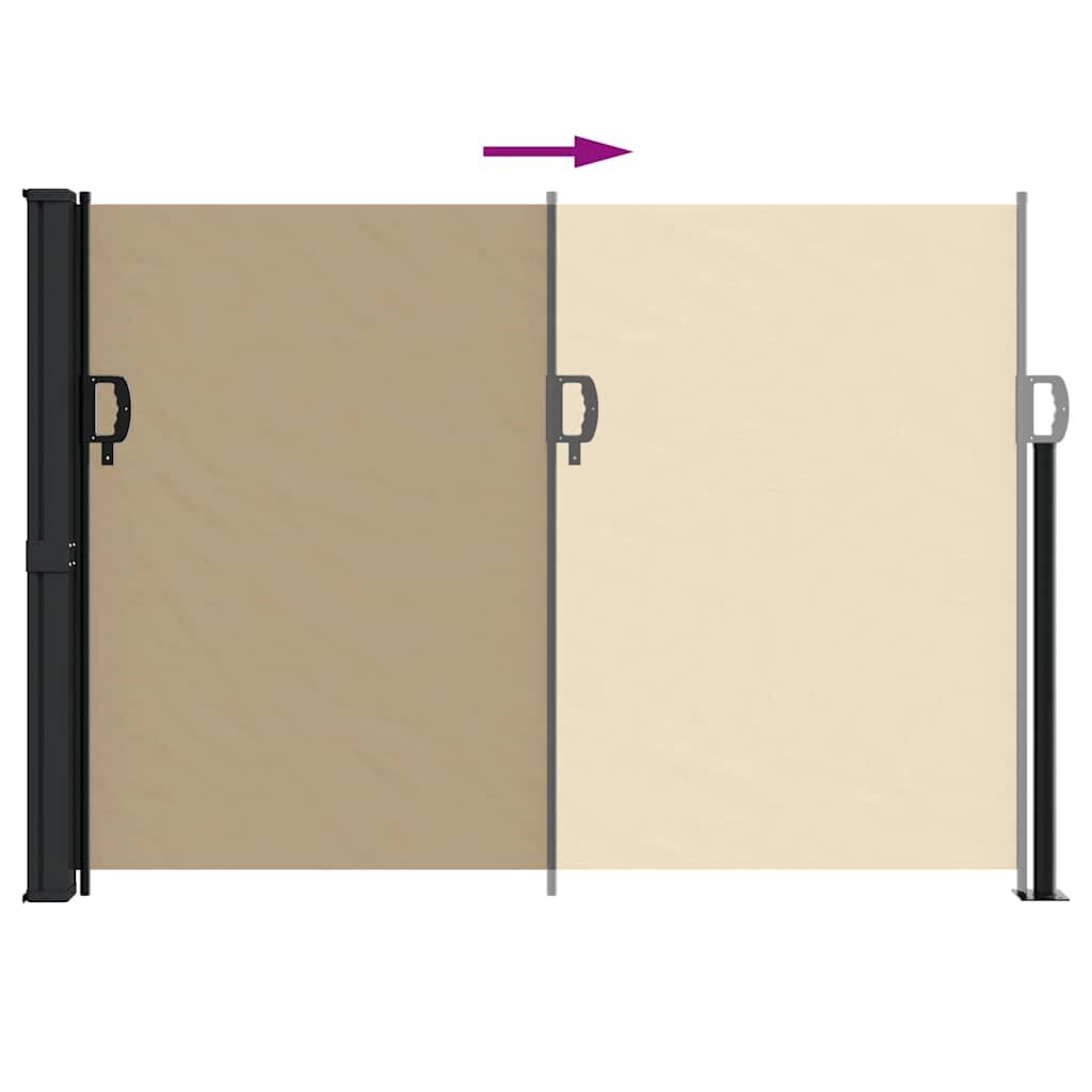 Vidaxl Toldo Lateral Retráctil Beige 140x300 Cm_4