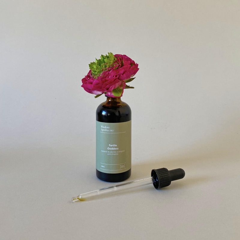 Extracto Fertile Goddess 100ml. Favorece la búsqueda de embarazo: Vitex, Maca, Espirulina y Brócoli_1