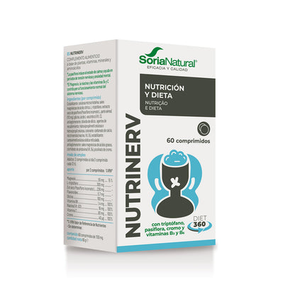 Nutrinerv, Soria Natural, 60 comprimidos