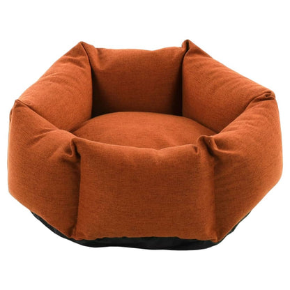 Flamingo Cama Perros Con Cremallera Ziva Hexagonal Terracota 50x18 Cm / Vetonek_1