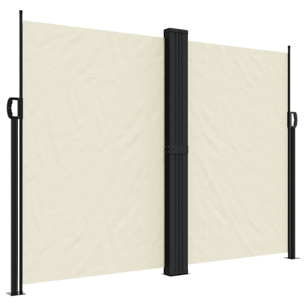 Vidaxl Toldo Lateral Retráctil Crema 180x1200 Cm_0