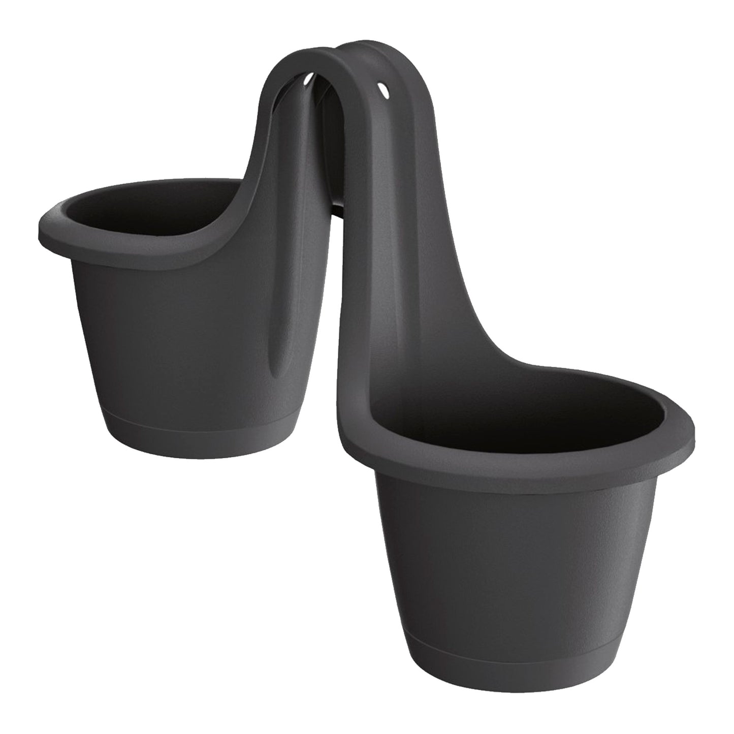 Maceta Respana Railing 13l., Dimensiones (mm) 398x298x209, Color Antracita_0