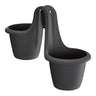 Maceta Respana Railing 13l., Dimensiones (mm) 398x298x209, Color Antracita